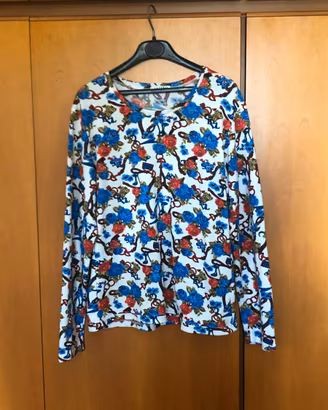 Maglia a fiori da  donna
