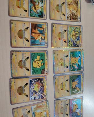 carte pikachu 30°