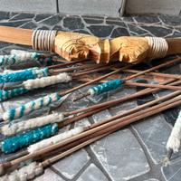 🎯 Arco etnico decorativo con 14 frecce