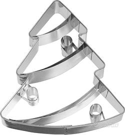 Tagliabiscotti Albero di Natale inox