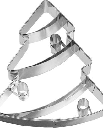 Tagliabiscotti Albero di Natale inox