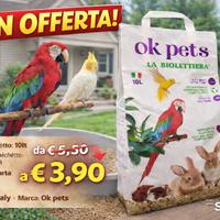 Biolettiera OK PETS 10L (Uccelli/Roditori/Conigli)