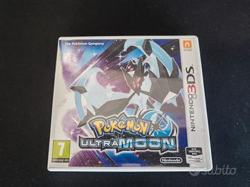 Pokémon Ultra Luna 3DS completo scatola e manuale