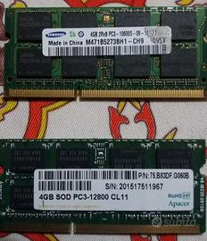 RAM DDR3 SODIM 8 Gb (2x4gb)