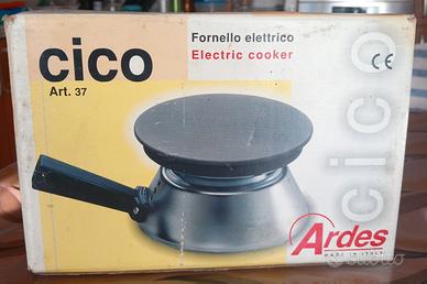 Fornello elettrico con piano in ghisa