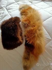 Collo e manicotto pelliccia 