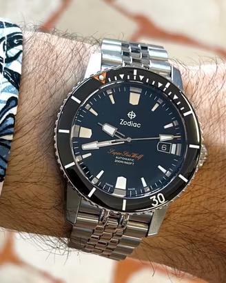 Zodiac Super Sea Wolf diver automatico sub