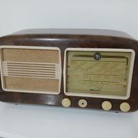 Radio d'epoca a Valvole Siemens SM 632 Legno e Rad