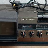 TV RADIO REGISTRATORE PORTATILE SONY