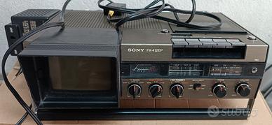 TV RADIO REGISTRATORE PORTATILE SONY