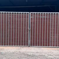 Cancello in ferro zincato