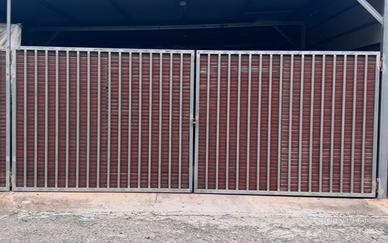 Cancello in ferro zincato