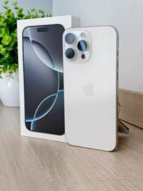 IPHONE 16 PRO MAX 256GB BATT. 100% 58 CICLI 