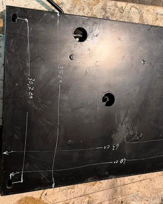 piastra sedile girevole