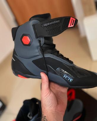 scarpe stivali da moto alpinestars faster 4 tg 41