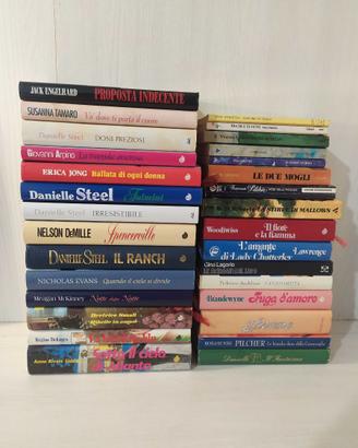 Stock Lotto 30 libri Romanzi Amore Narrativa Rosa