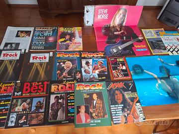 Anni 80  90 cataloghi inserti poster chitarra altr