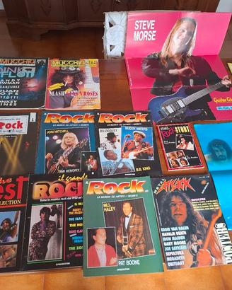 Anni 80  90 cataloghi inserti poster chitarra altr