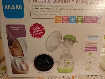 MAM Tiralatte Elettrico e Manuale 2in1 MAI USATO