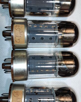 Valvole Sylvania 6550A NOS