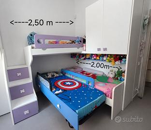 cameretta 3 posti letto 
