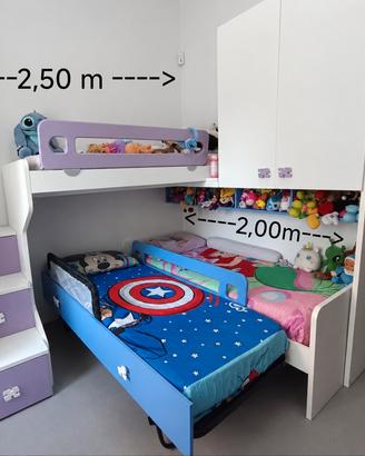 cameretta 3 posti letto 