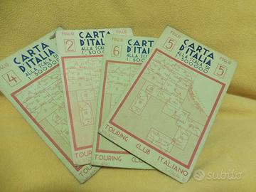 Carta d'Italia d'epoca