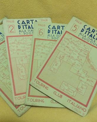 Carta d'Italia d'epoca