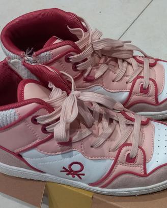 Scarpe bambina Benetton rosa