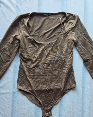 Body marrone Stradivarius