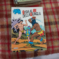 Fumetto sfida al re della giungla akim