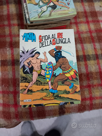 Fumetto sfida al re della giungla akim