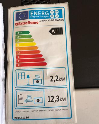 Stufa pellet virna idro extraflame
