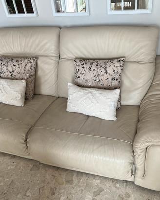 Divano in pelle Natuzzi