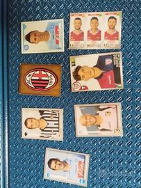 Lotto 7 figurine Panini Miste 