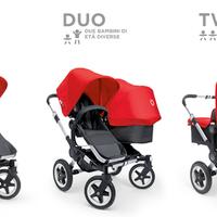 Passeggino gemellare bugaboo donkey