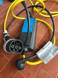 cavo per ricarica auto plug in