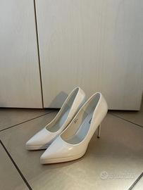Tacco décolleté bianco