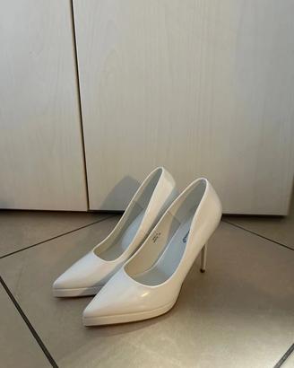 Tacco décolleté bianco