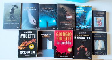 Lotto 11 Libri Gialli e Thriller - Perfetto