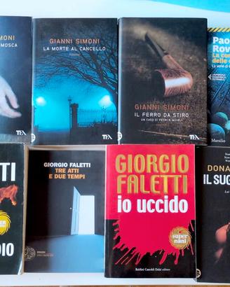 Lotto 11 Libri Gialli e Thriller - Perfetto