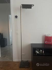 Lampada da terra ottone base marmo