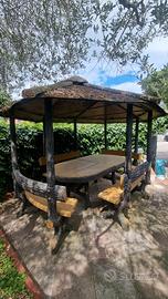 gazebo in cemento armato