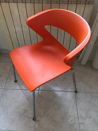 Sedia Kastel Kicca Arancione