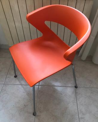 Sedia Kastel Kicca Arancione