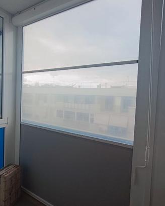 tenda paravento trasparente tipo cristal