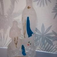 Madonna di Lourdes boccetta acqua santa benedetta