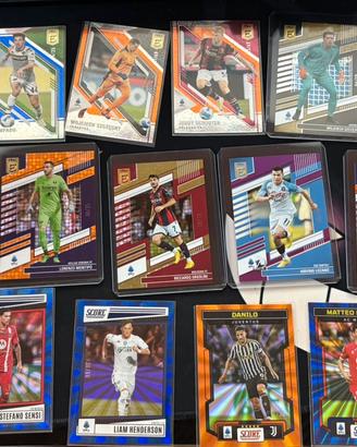 Lotto carte numerate Panini Score e Donruss Elite