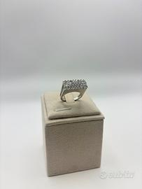 Anello in Oro Bianco 18k