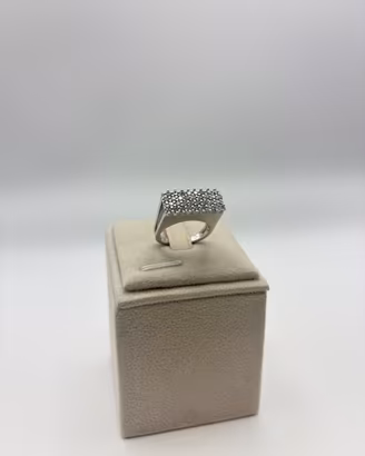 Anello in Oro Bianco 18k